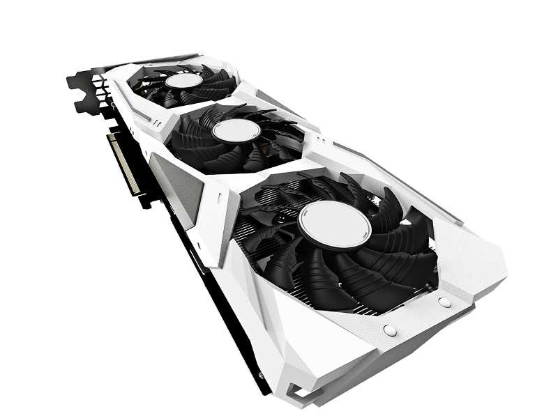 

Видеокарта Gigabyte GeoForce RTX 2060 Gaming OC Pro White 1830Mhz PCI-E 3.0 6144Mb 14000Mhz 192 bit HDMI 3xDP GV-N2060GAMINGOC PRO WHITE-6GD, RTX 2060 Gaming OC Pro