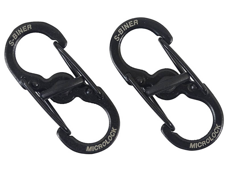 

Карабин Nite Ize S-Biner MicroLock Black LSBM-01-2R3, S-Biner MicroLock