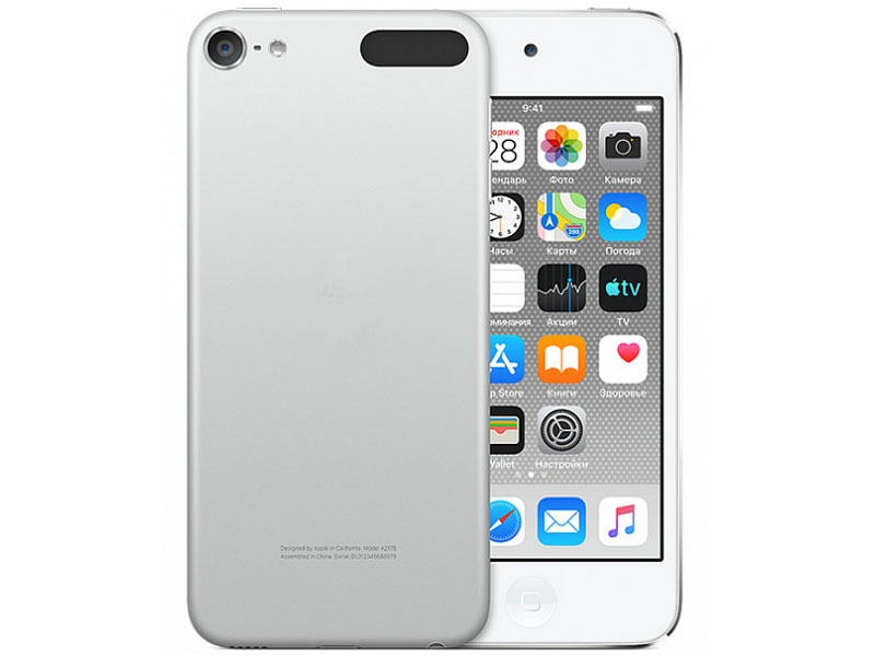 

Плеер Apple iPod touch 7 256GB Silver, iPod Touch 7 MVJD2RU/A