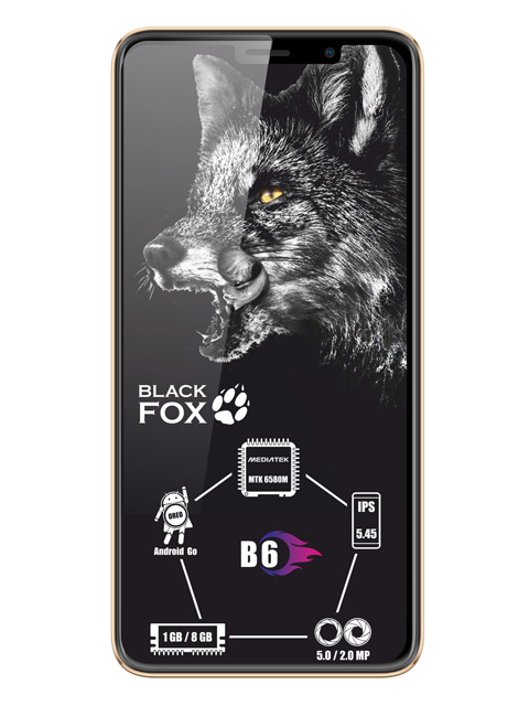 

Сотовый телефон Black Fox B6 Gold, B6