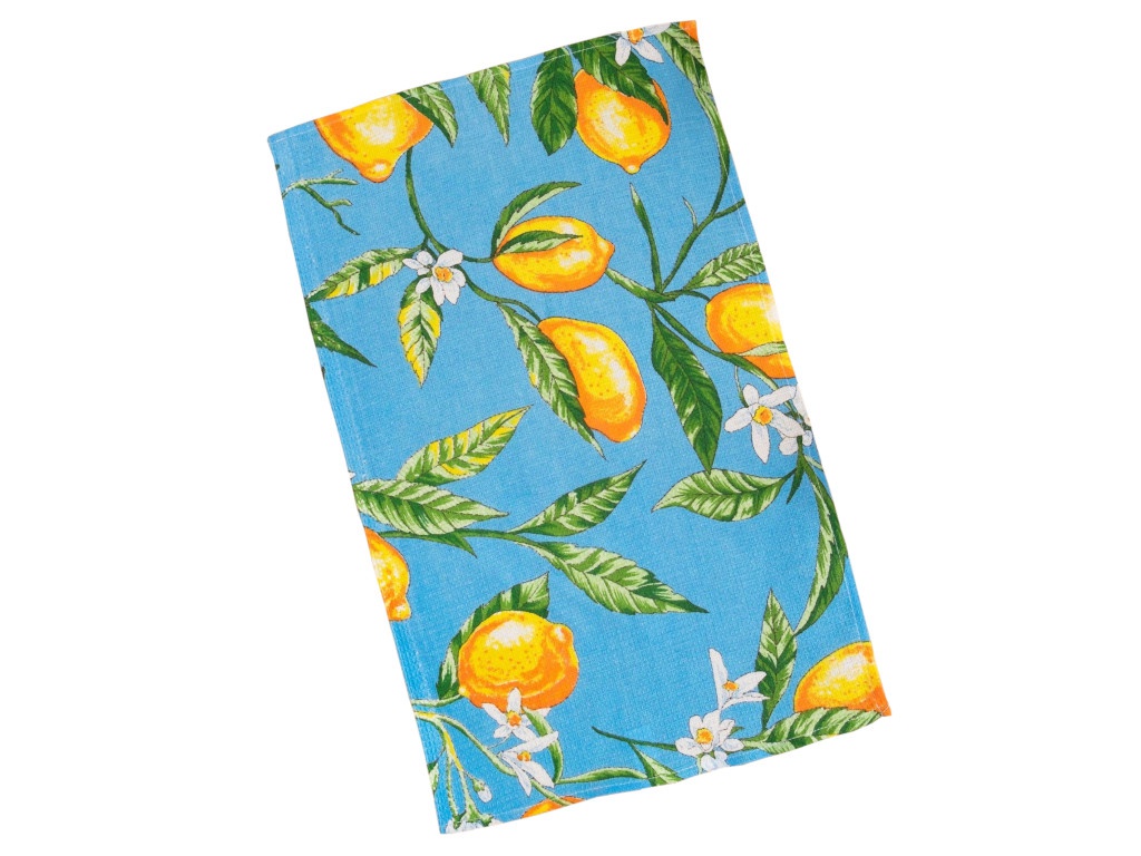 

Полотенце Collorista Лимоны 35x58cm Light Blue 3893668, Лимоны