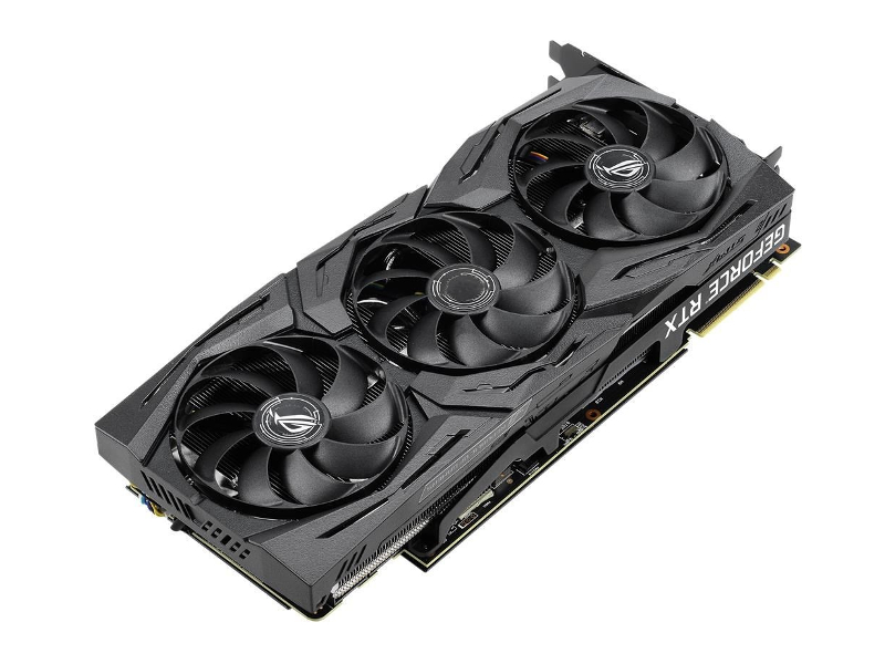 

Видеокарта ASUS GeForce RTX 2080 Super 1605Mhz PCI-E 3.0 8192Mb 15500Mhz 256 bit USB-C DP HDMI ROG-STRIX-RTX2080S-A8G-GAMING, ROG-STRIX-RTX2080S-A8G-GAMING