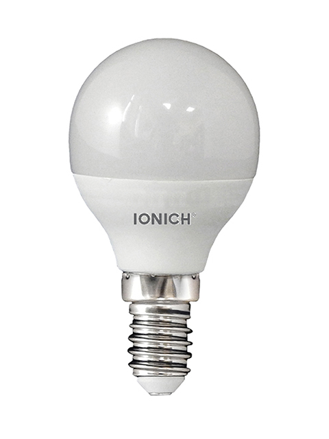 фото Лампочка UNIVersal Ionich Шар P45 E14 6W 220V 4000K 540Lm Daylight 1547