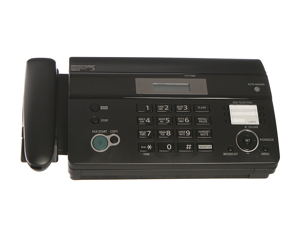 фото Факс Panasonic KX-FT984RU