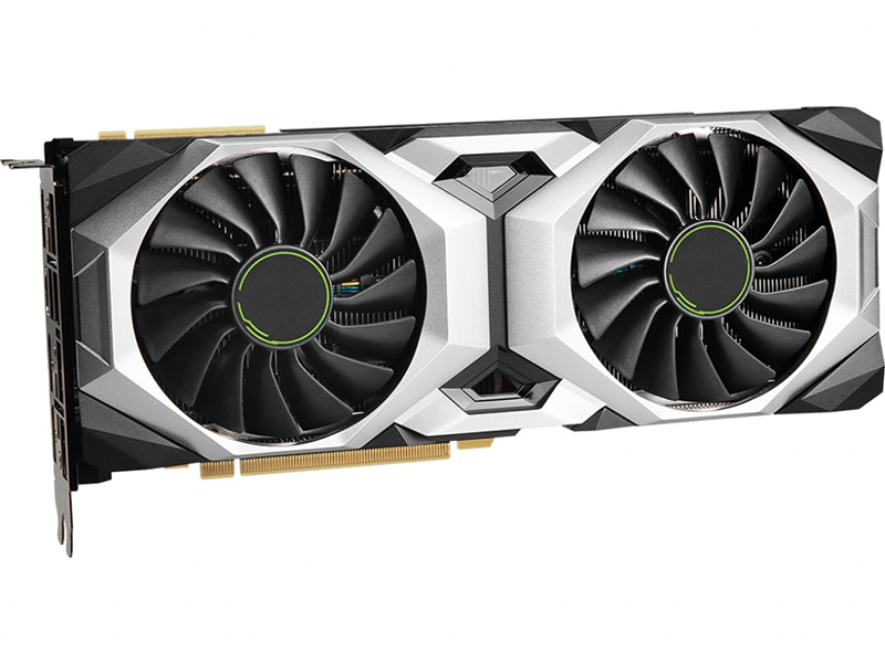 

Видеокарта MSI GeForce RTX 2080 1515MHz PCI-E 3.0 8192MB 14000MHz 256 bit HDMI HDCP Ventus OC, RTX 2080 SUPER VENTUS OC