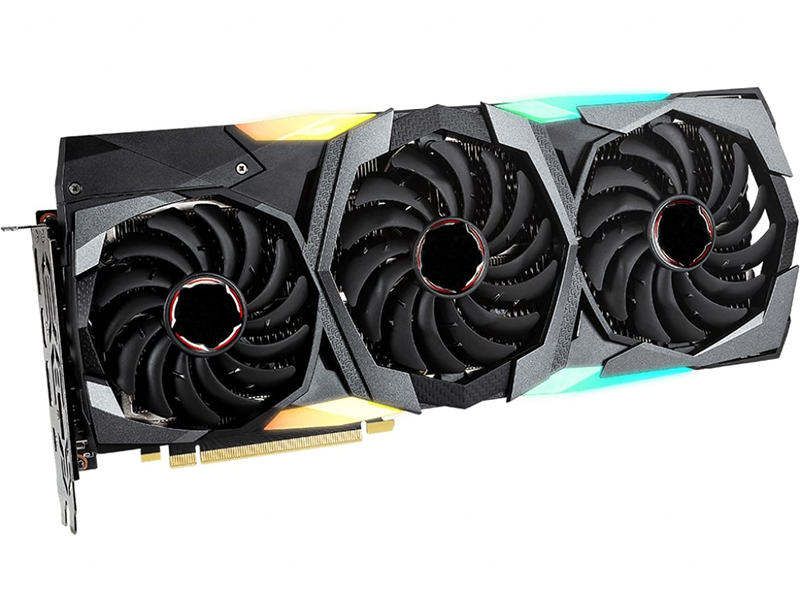 

Видеокарта MSI GeForce RTX 2080 1605Mhz PCI-E 3.0 8192Mb 15500Mhz 256 bit 3xDP HDMI USB-C HDCP RTX 2080 SUPER GAMING X TRIO, RTX 2080 SUPER GAMING X TRIO