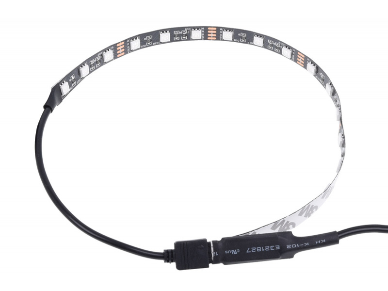 Светодиодная лента с контроллером Alphacool Aurora LED Flexible Light 30cm RGB 15278/1013006 цена и фото