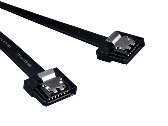 

Аксессуар Кабель Akasa Super Slim SATA III 6Gb/s 15cm Black AK-CBSA05-15BK, AK-CBSA05-15BK