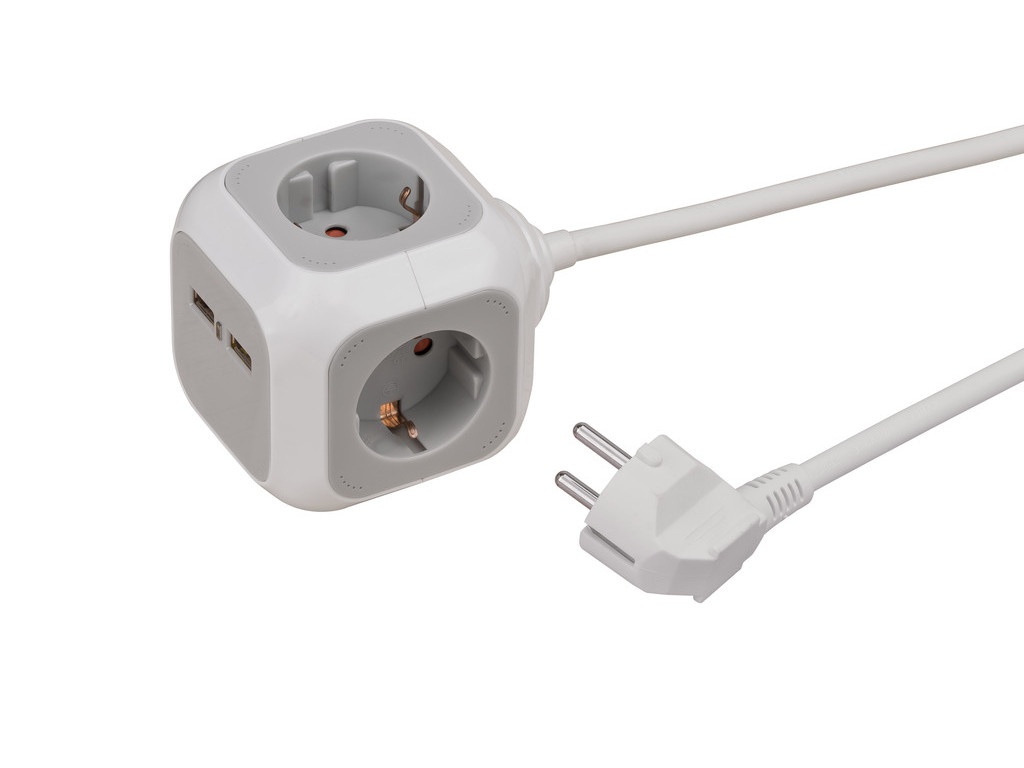 фото Удлинитель Brennenstuhl Alea-Power 3 Sockets 1.5m USB 2.1А 1150100