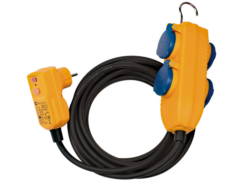 

Удлинитель Brennenstuhl RCD Protected Cable 4 Sockets 10m IP54 1168730010, 1168730010