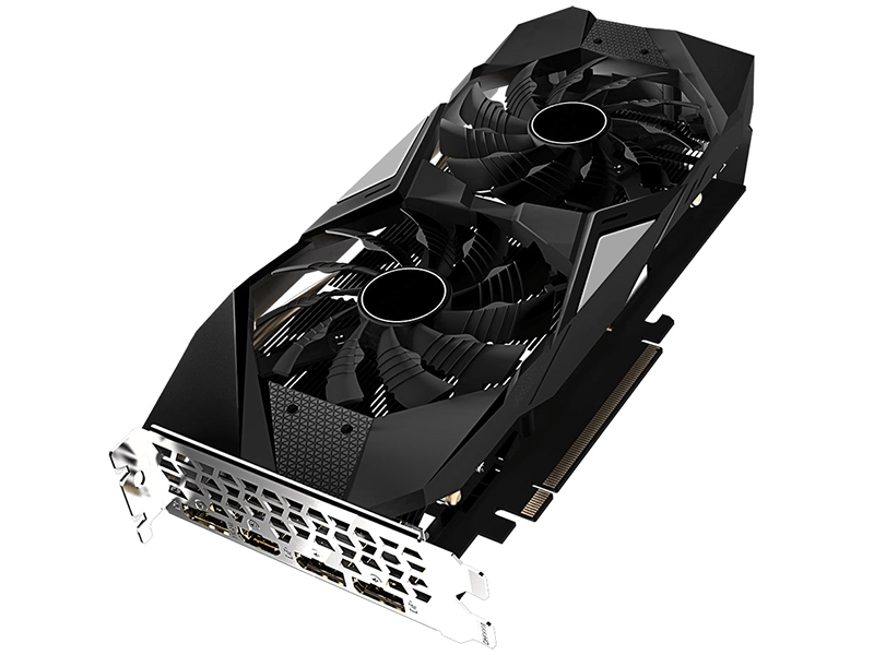 фото Видеокарта gigabyte geforce rtx 2060 oc 1755mhz pci-e 3.0 6144mb 14000mhz 192 bit hdmi 3xdp hdcp gv-n2060oc-6gd выгодный набор + серт. 200р!!!