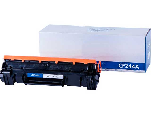 Картридж NV Print CF244A NV-CF244A для HP LaserJet Pro M28a/ M28w/ M15a/ M15w (1000k) картридж pl cf244a 44a для принтеров hp laserjet pro m28a m28w m15a m15w 1000 копий profiline