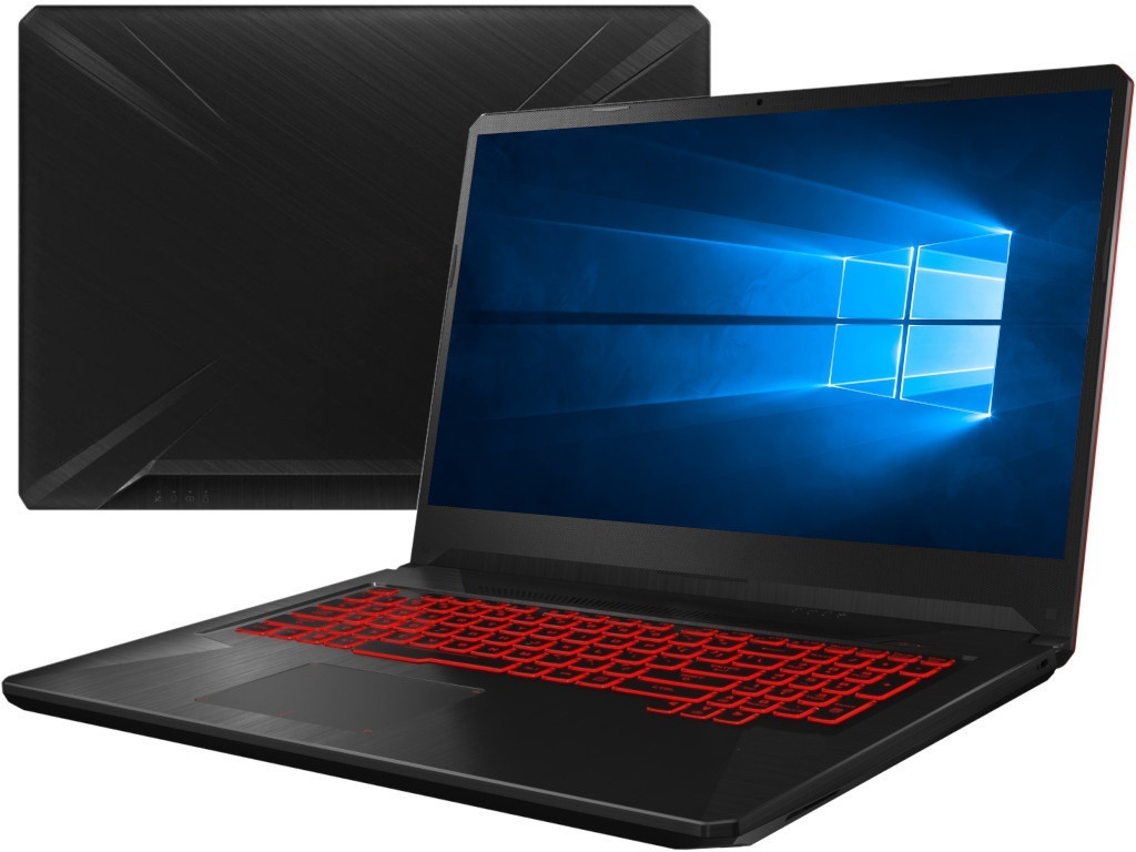 

Ноутбук ASUS TUF FX705DY-AU054T Black 90NR0192-M01530 (AMD Ryzen 5 3550H 2.1 GHz/6144Mb/1000Gb/AMD Radeon RX 560X 4096Mb/Wi-Fi/Bluetooth/Cam/17.3/1920x1080/Windows 10 Home 64-bit), FX705DY-AU054T