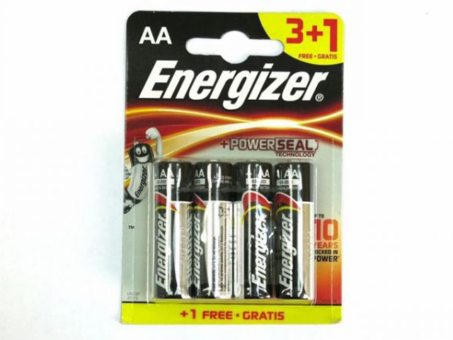 фото Батарейка AA - Energizer Max E91 1.5V (3+1шт) E300247800 / 26091
