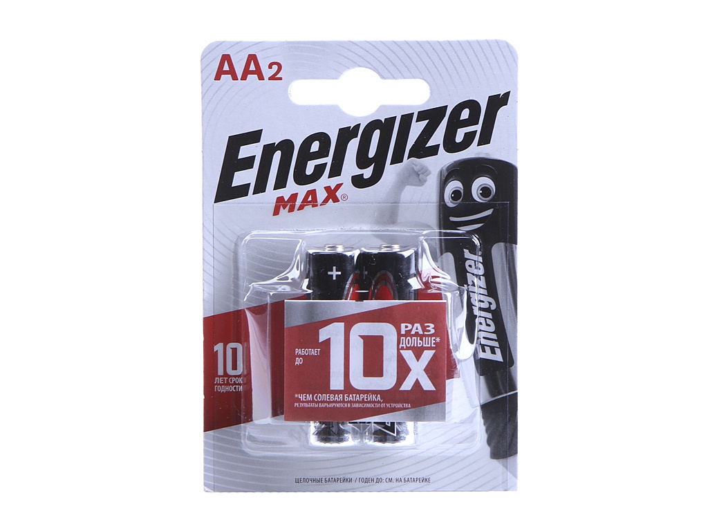 

Батарейка AA - Energizer Max (2 штуки) E301532801, 26025