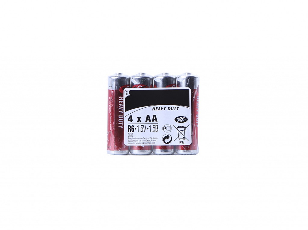 

Батарейка AA - Energizer Eveready R6 1.5V (4шт) E301155500 / 11642, 11642
