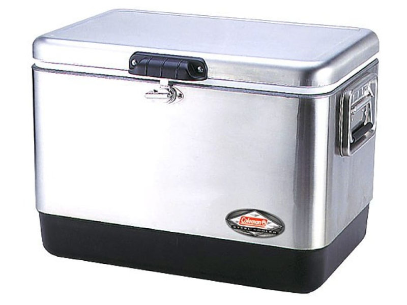 

Термоконтейнер Coleman 54 Quart Stainless Steel Cooler 6155B707, 54 Quart Stainless
