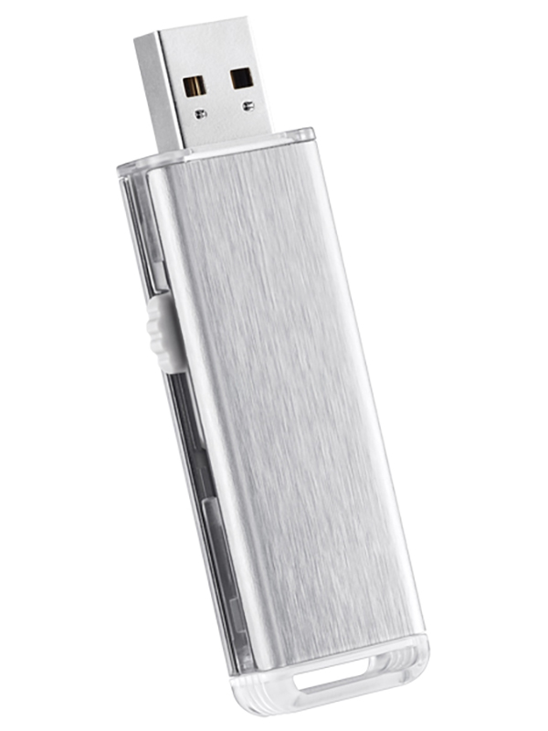 

USB Flash Drive 32Gb - Apacer AH33A USB 2.0 Silver AP32GAH33AS-1, AP32GAH33AS-1