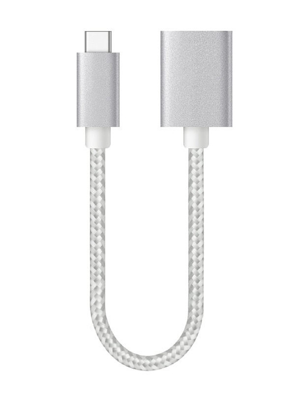 фото Аксессуар Smarterra OTG - Type C - USB F 20cm STR-TCU20 Silver