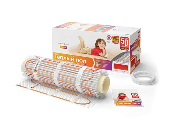 

Теплый пол Теплолюкс Tropix-160 MHH 160-1.0, Tropix-160 MHH 160-1.0