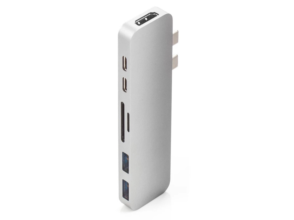 фото Хаб USB HyperDrive Hyper Duo 7-in-2 Hub Silver GN28B-SILVER