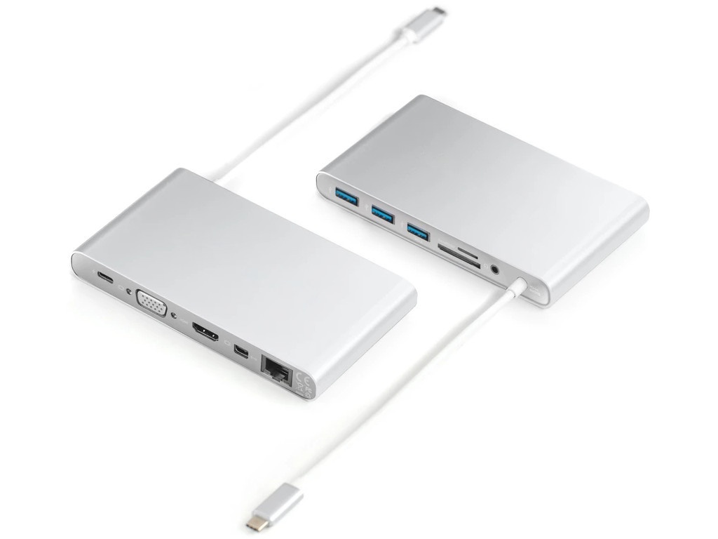 фото Адаптер HyperDrive Ultimate USB-C Hub Silver GN30B-SILVER