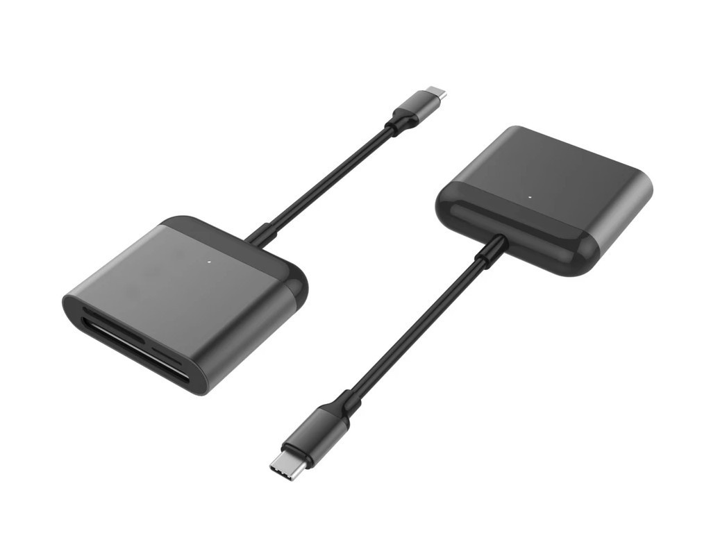 

Карт-ридер HyperDrive USB-C Pro Card Reader Type-C D209-BLACK, D209-BLACK