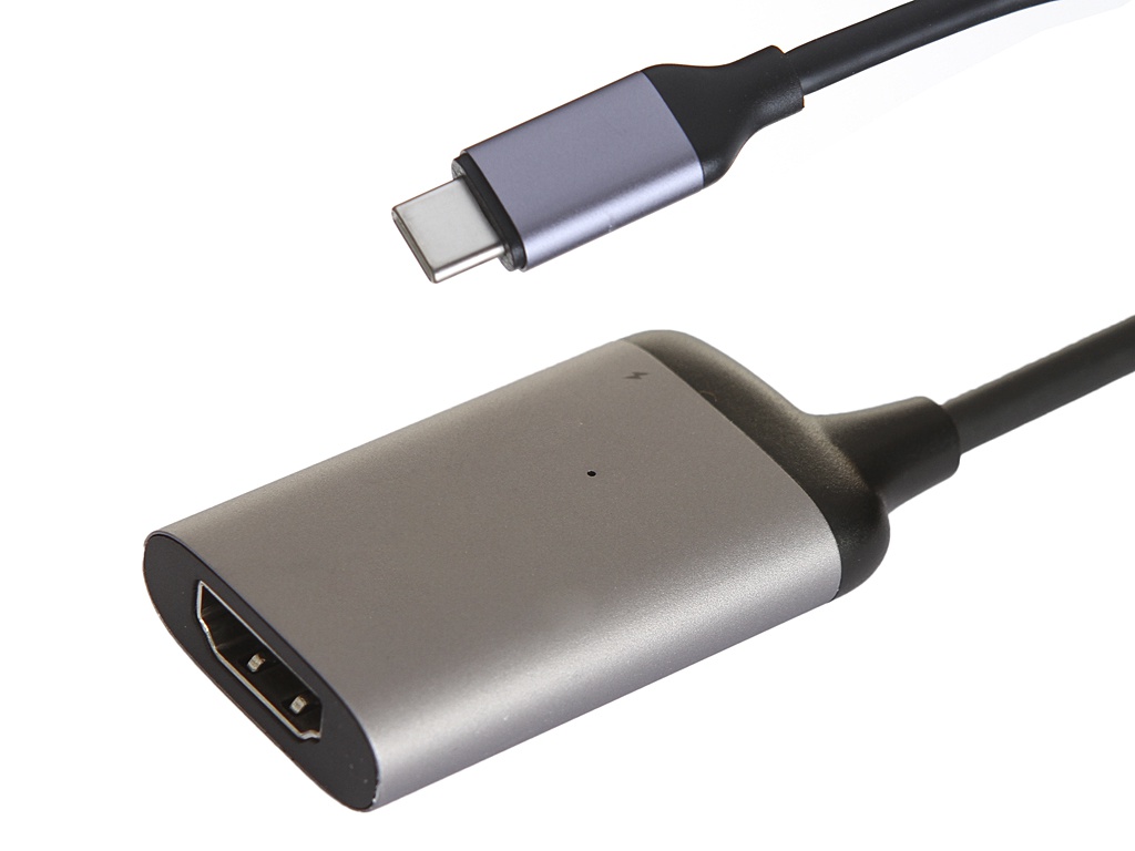 

Хаб Baseus Enjoyment Series Type-C to HD4K+PD Deep Gray CAHUB-W0G, Enjoyment Series