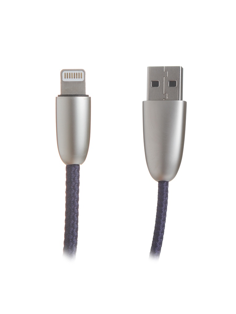 фото Аксессуар Baseus Torch Series Data Cable USB-Lightning 2.4A 1m Blue CALHJ-A15