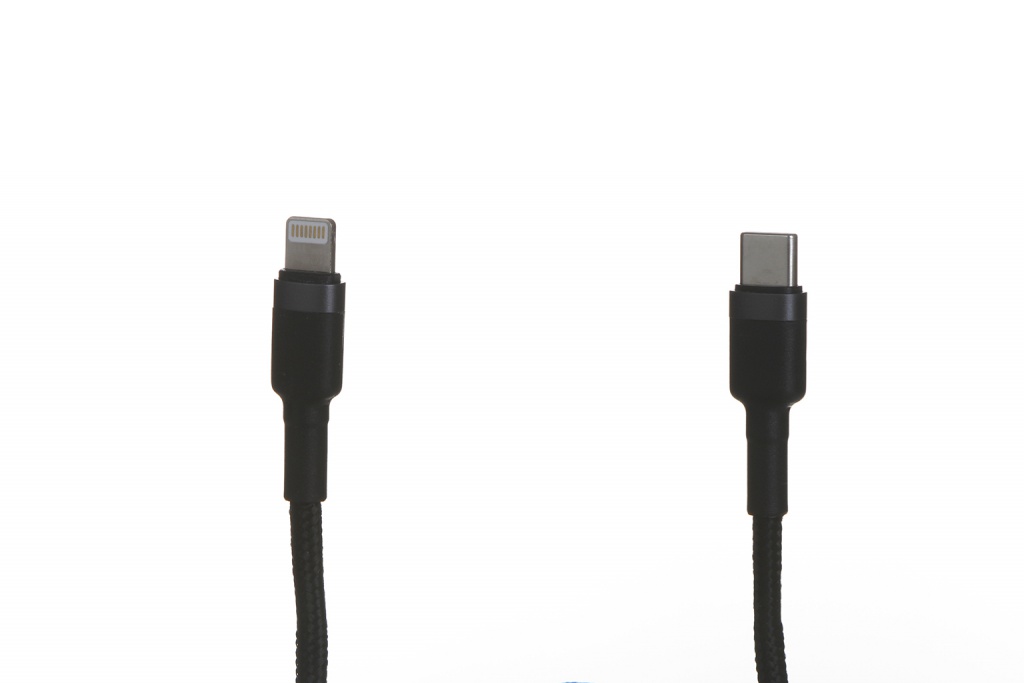 Аксессуар Baseus Cafule Cable Type-C-Lightning PD 18W 1m Grey-Black CATLKLF-G1 cable cashmere heather grey плед
