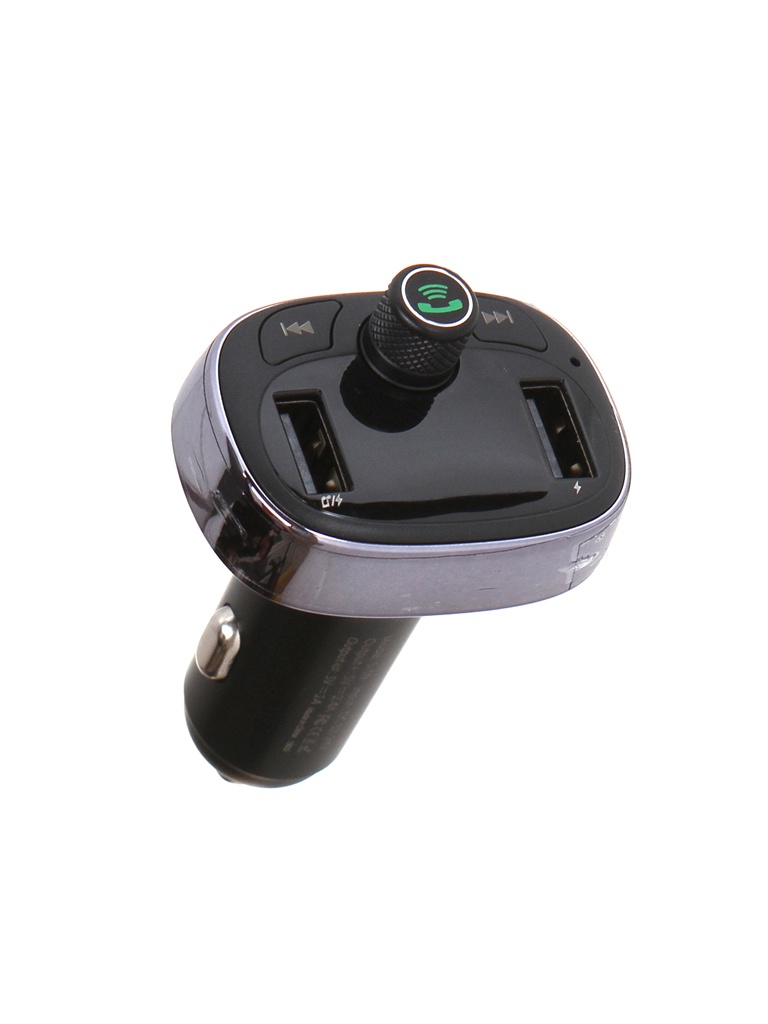 фото FM-Трансмиттер Baseus T Typed Bluetooth MP3 Charger With Car Holder Tarnish CCALL-TM0A