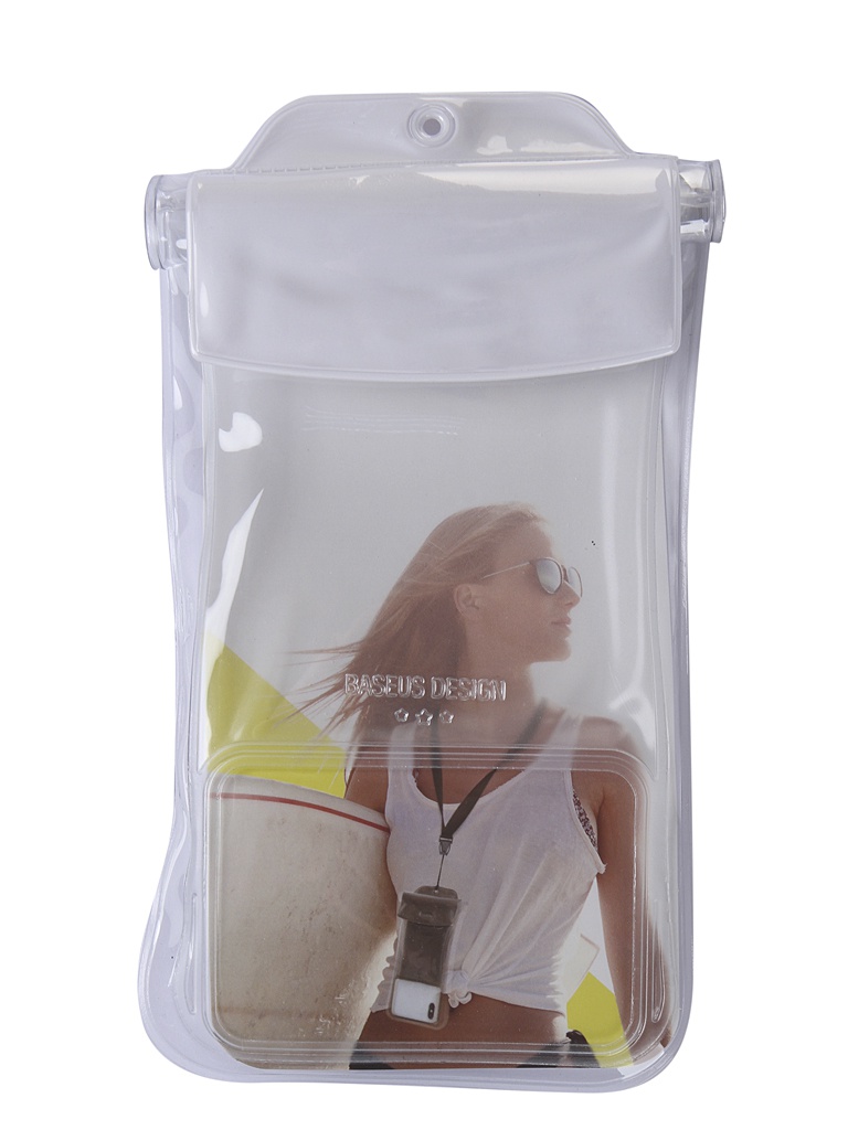 

Чехол водонепроницаемый Baseus Safe Airbag Waterproof Case White ACFSD-C02, ACFSD-C02
