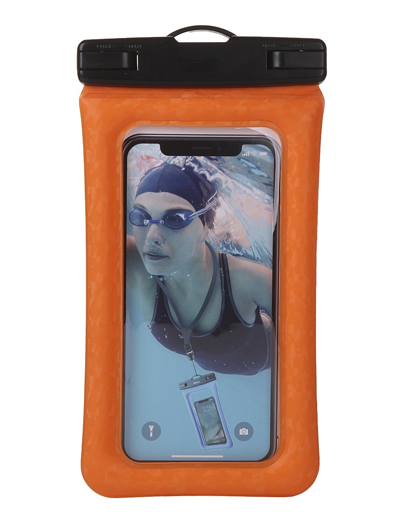 

Чехол водонепроницаемый Baseus Air cushion Waterproof bag Orange ACFSD-A07, ACFSD-A07