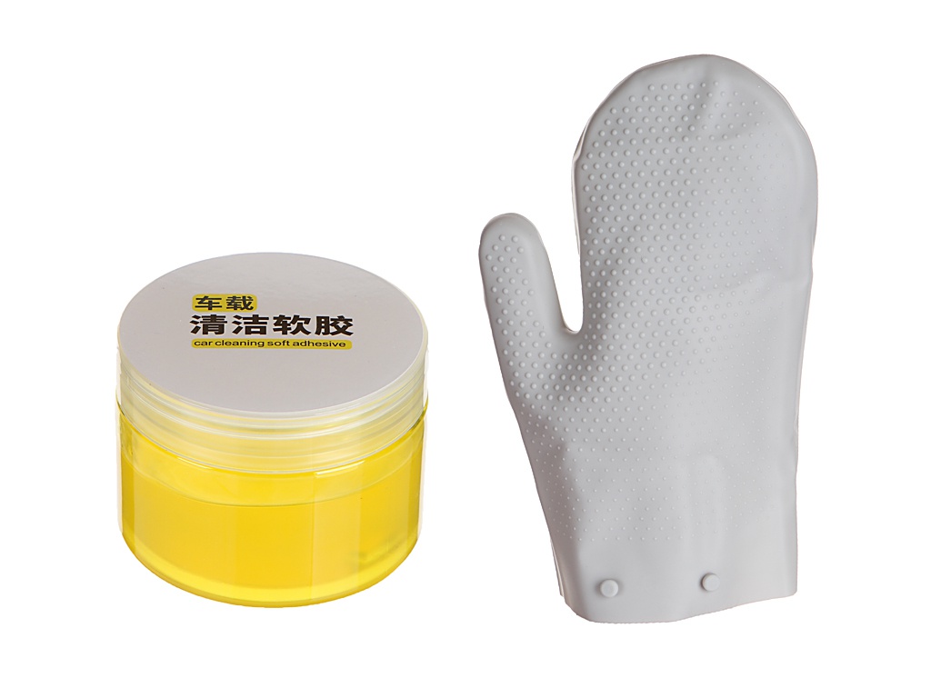 фото Антибактериальные перчатки baseus car cleaning kit cleaning soft adhesive + silicone glove yellow tzcrle-0y