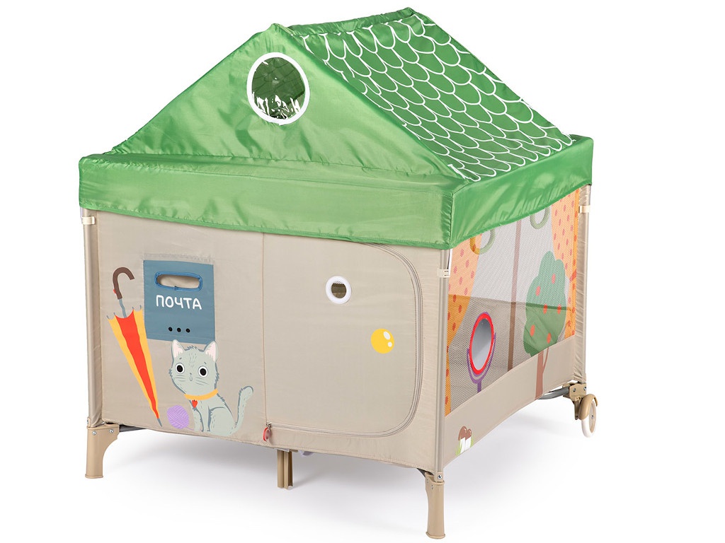 

Манеж Happy Baby Alex Home Green, Alex Home