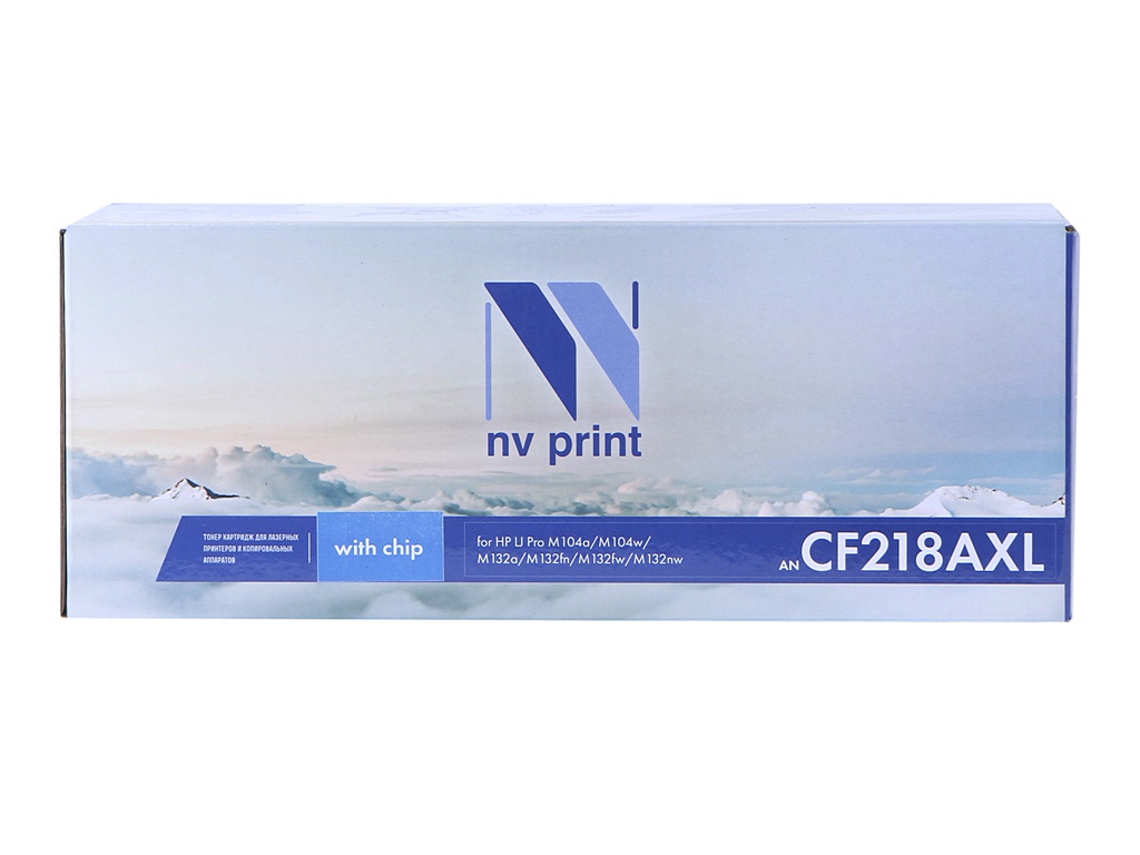 

Картридж NV Print для HP LaserJet Pro M104a/M104w/M132a/M132fn/M132fw/M132nw NV-CF218AXL, NV-CF218AXL