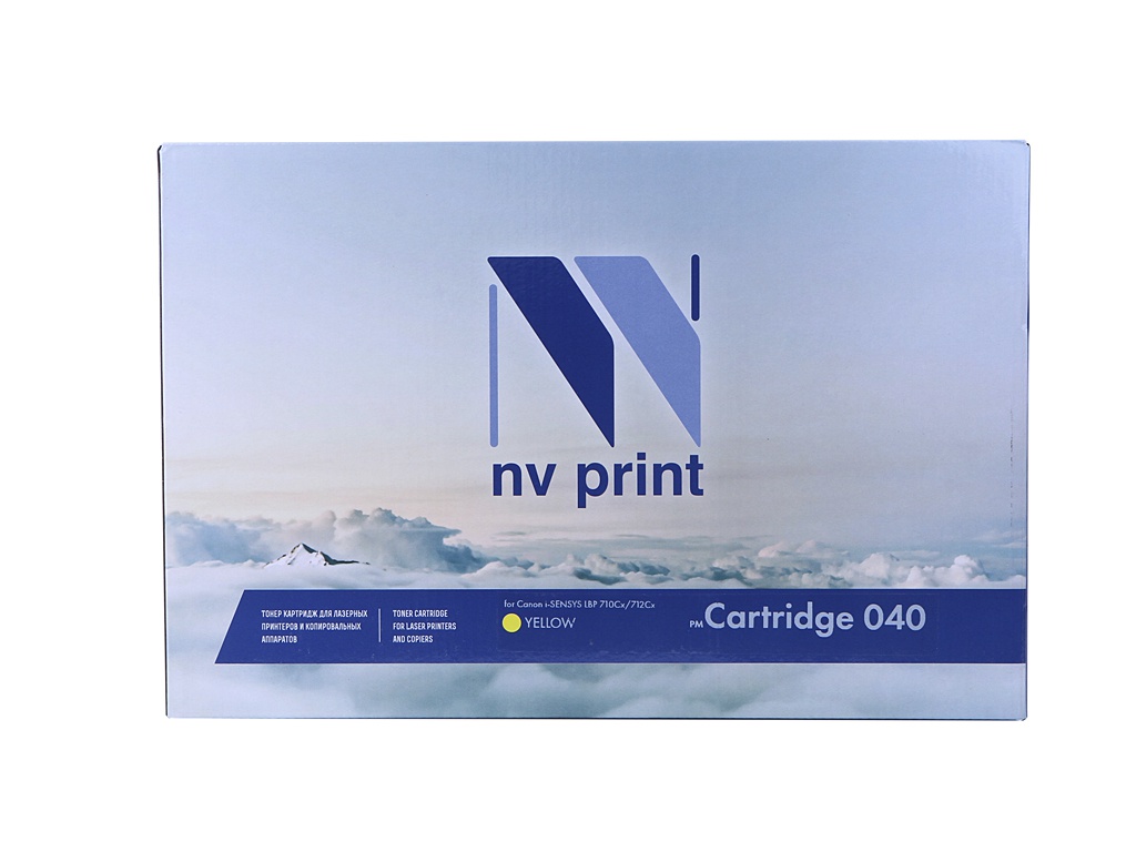 

Картридж NV Print NV-040Y Yellow для Canon i-SENSYS LBP 710Cx/712Cx, NV-040Y