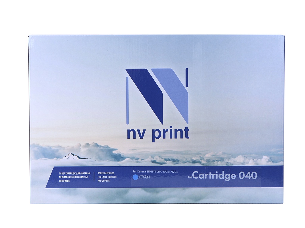 фото Картридж nv print nv-040c cyan для canon i-sensys lbp 710cx/712cx