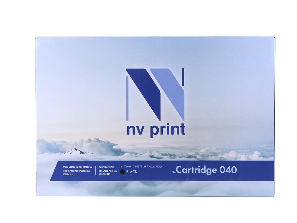 Картридж NV Print NV-040Bk Black для Canon i-SENSYS LBP 710Cx/712Cx