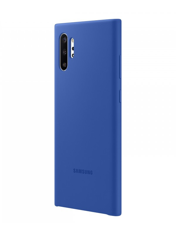 

Чехол Samsung Galaxy Note 10 Plus Silicone Cover Blue EF-PN975TLEGRU, Silicone Cover