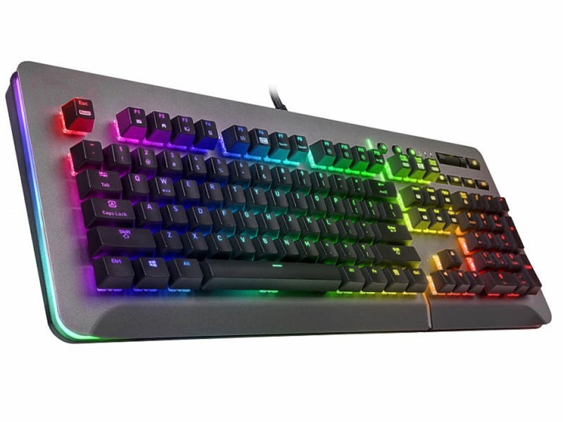 фото Клавиатура Tt eSports Level 20 RGB USB Titanium KB-LVT-SSSRRU-01