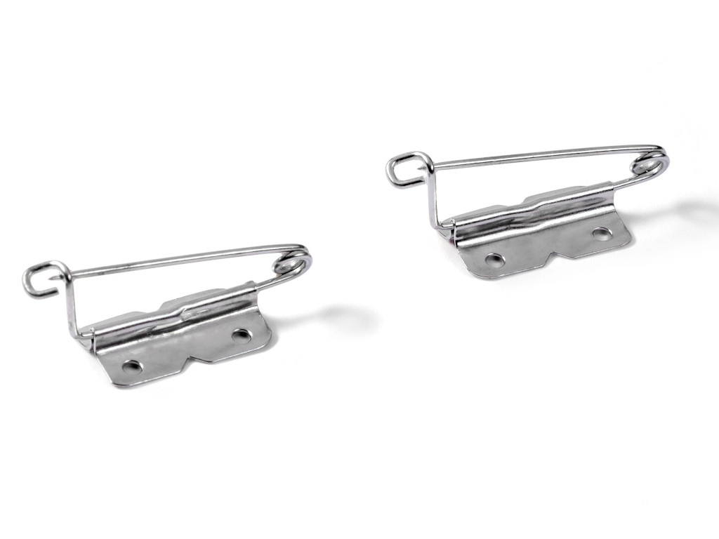

Булавки для крепления банта Prym Железо 27mm 4шт 081405, Железо 27mm