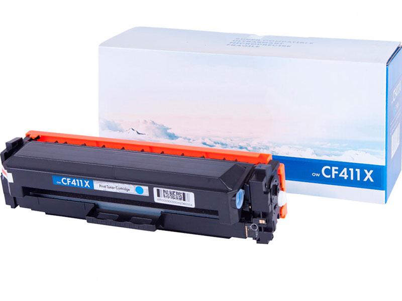 

Картридж NV Print CF411X Cyan для HP, NV-CF411XC