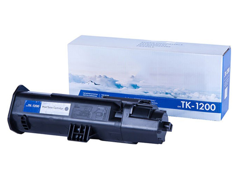 Картридж NV Print TK-1200 для Kyocera картридж nv print tk 5220k 1200стр черный