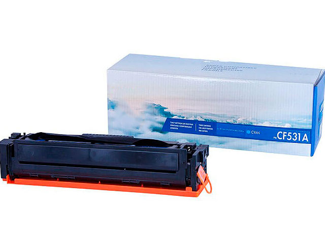 Картридж NV Print CF531A Cyan для HP Color LaserJet Pro M180n/M181fw картридж nvp совместимый hp ce271a cyan для laserjet color cp5525dn cp5525n cp5525xh m750d