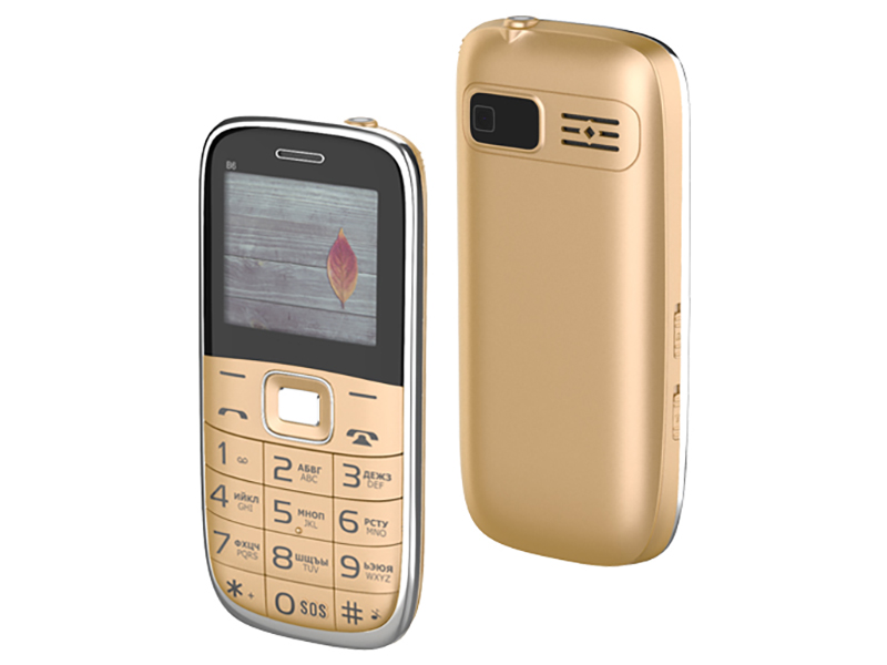 Сотовый телефон MAXVI B6 Gold