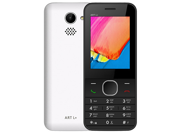 

Сотовый телефон BQ 2438 ART L+ White, 2438 ART L+