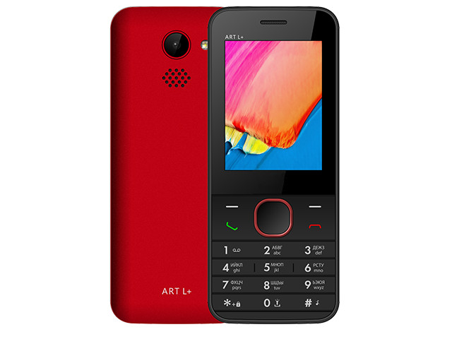 

Сотовый телефон BQ 2438 ART L+ Red, 2438 ART L+