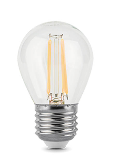 

Лампочка Gauss Filament E27 Шар 7W 550Lm 2700K Step Dimmable 105802107-S, 105802107-S