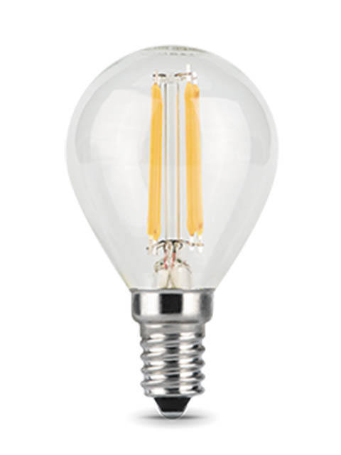 

Лампочка Gauss Filament E14 Шар 7W 580Lm 4100K Step Dimmable 105801207-S, 105801207-S